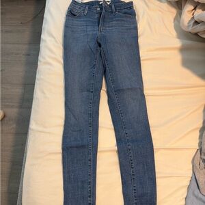 Levis 721 high rise skinny